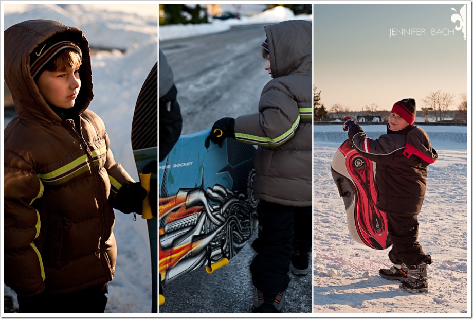 sledding